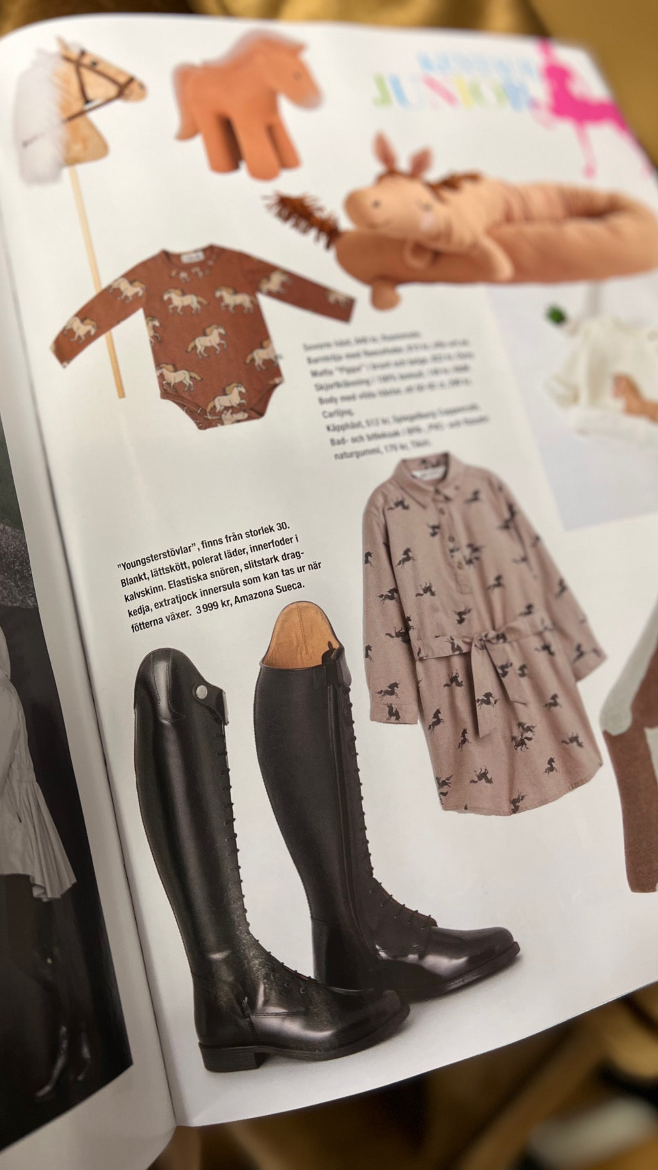 Menina Youngster Polished Black