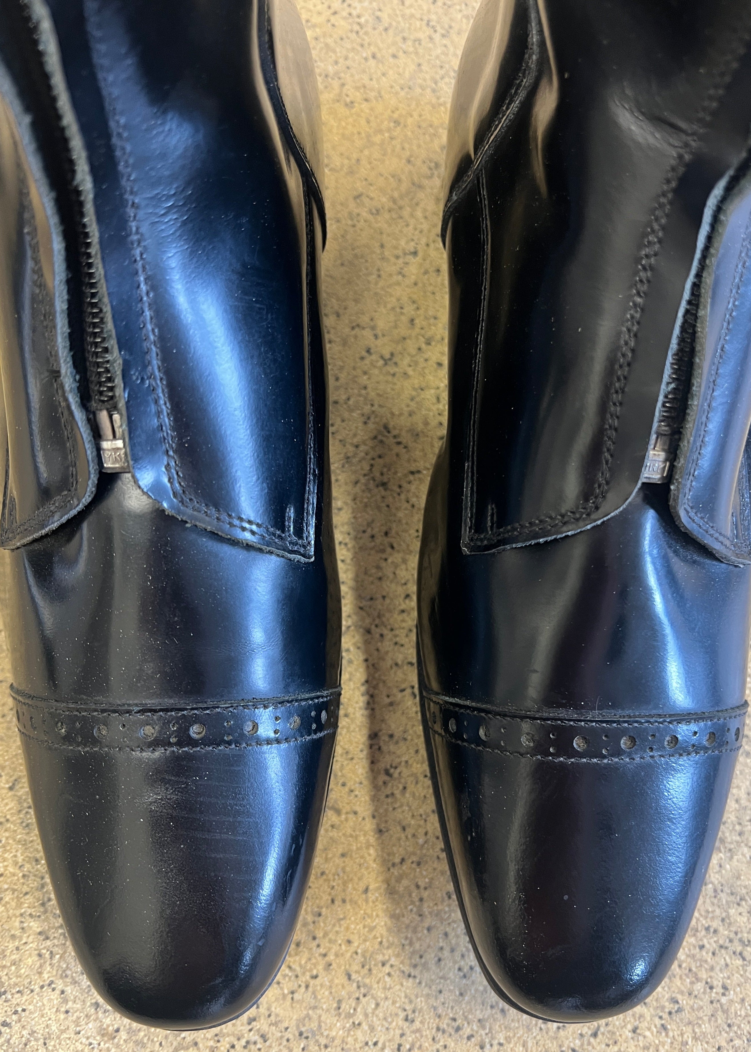 Polo Dressage Winter - Polished Black - Size 39/34/47