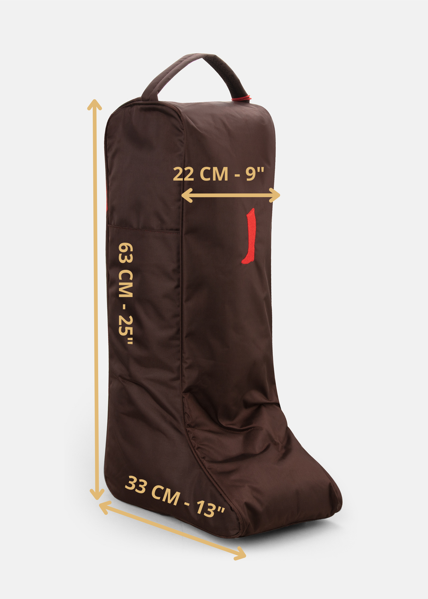 Boot Bag Coffee Brown