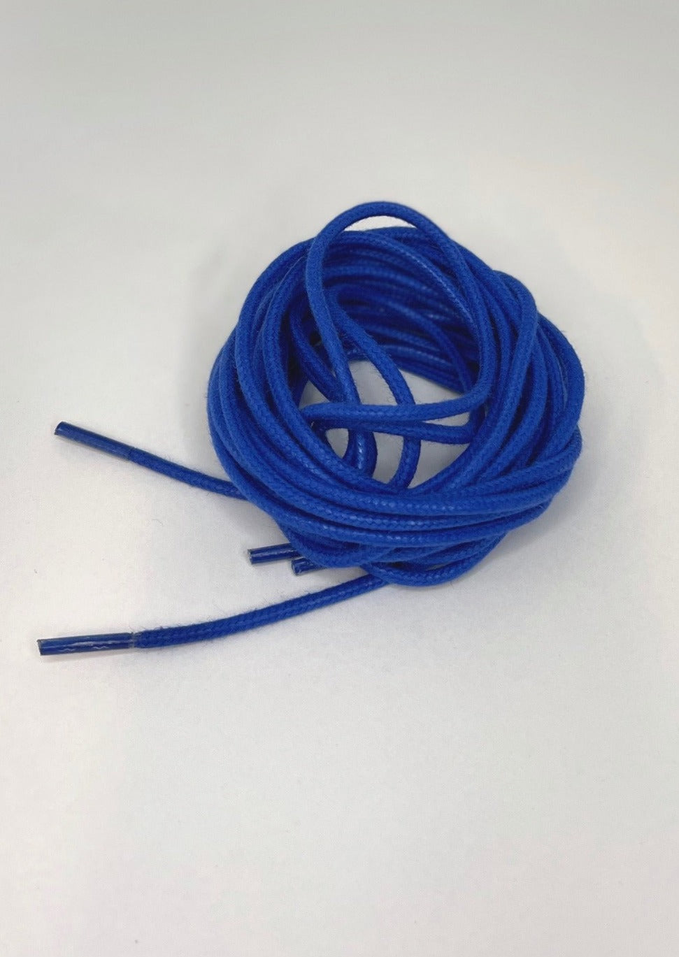 Bootlaces 240 cm Waxed Cotton Royal Blue