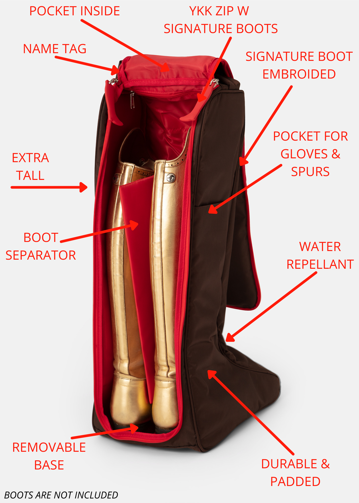 Boot Bag Coffee Brown