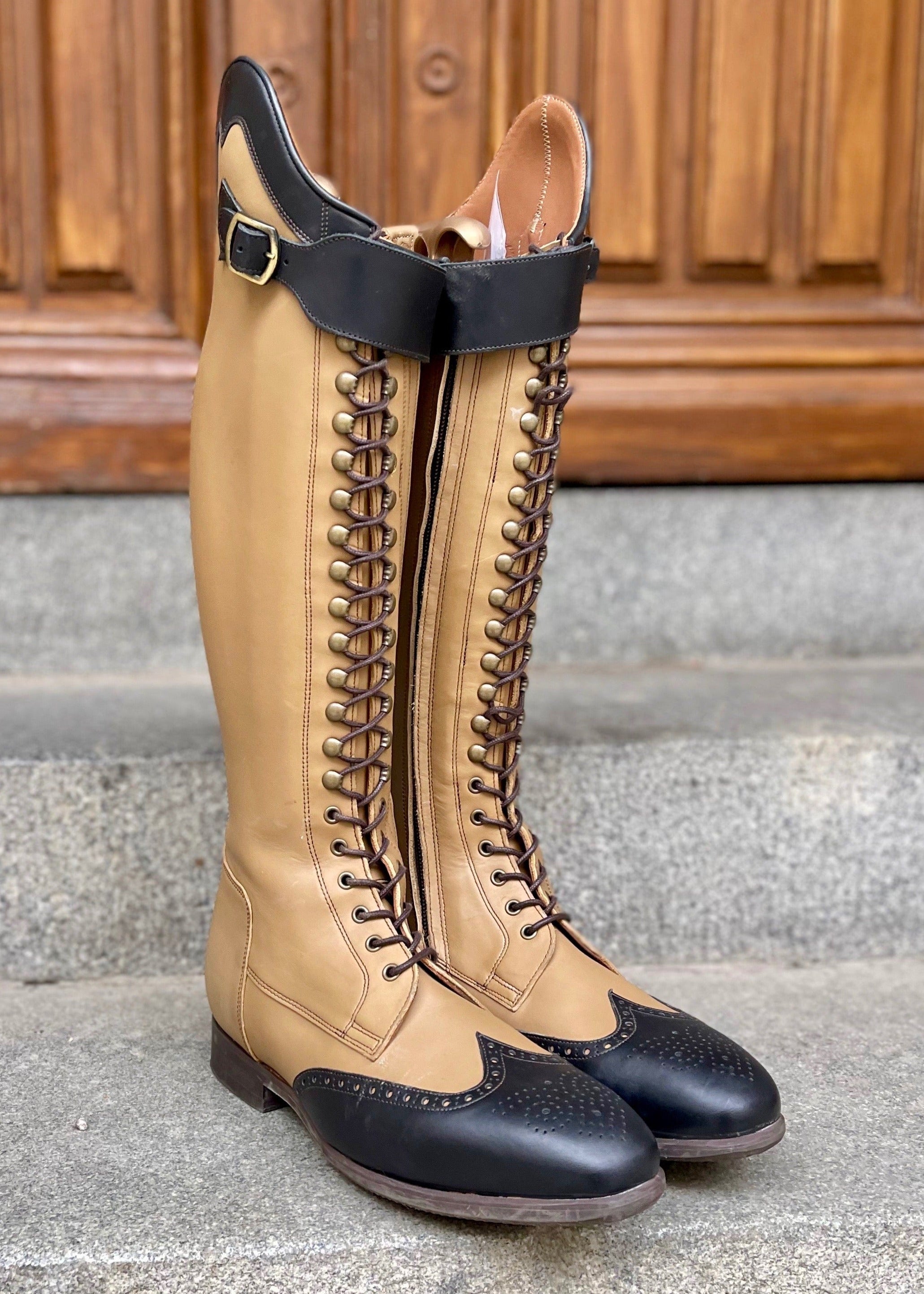 Bia | Beige/Black | Size 43/37/43