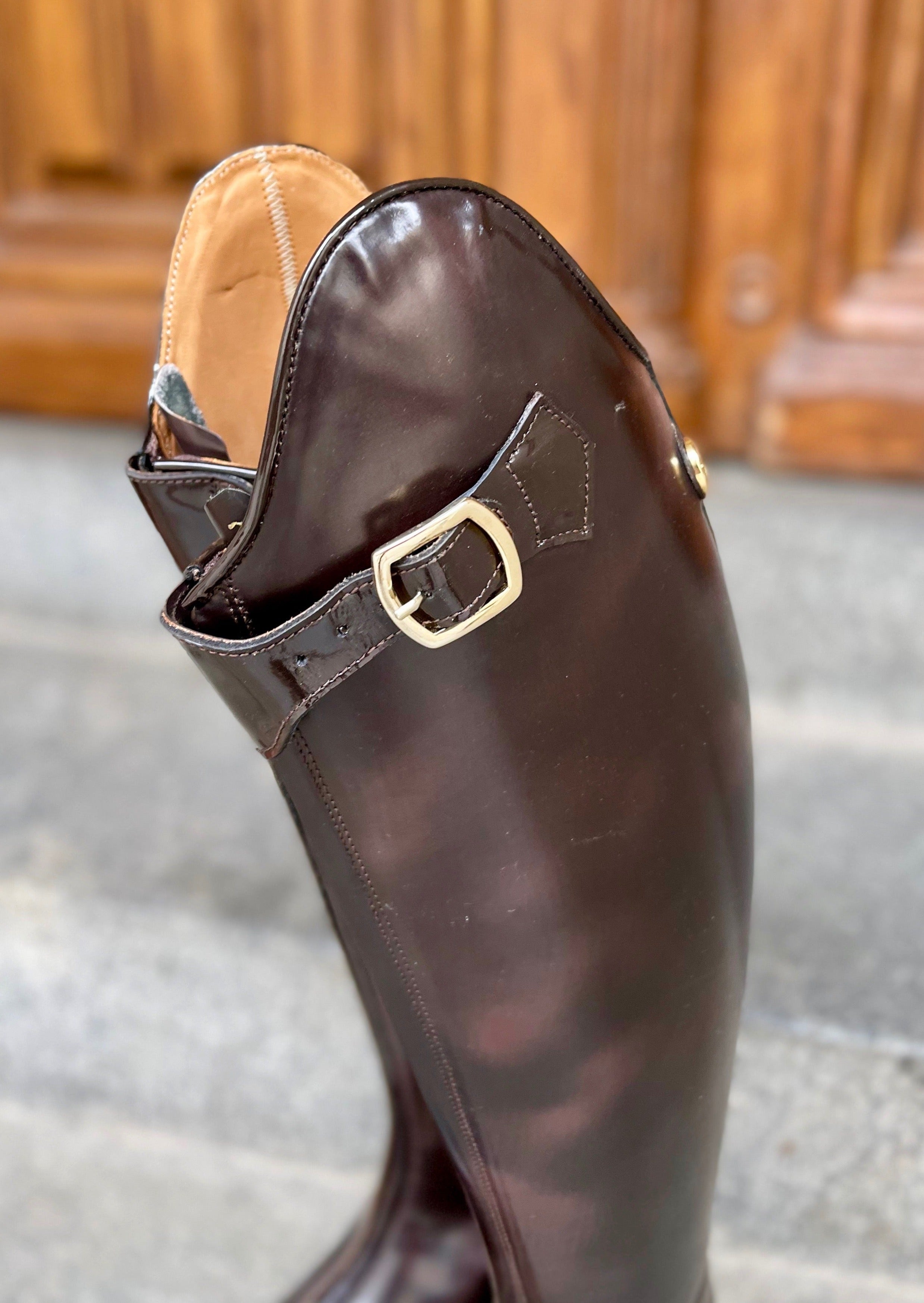 Polo Dressage - Polished Brown - Size 37