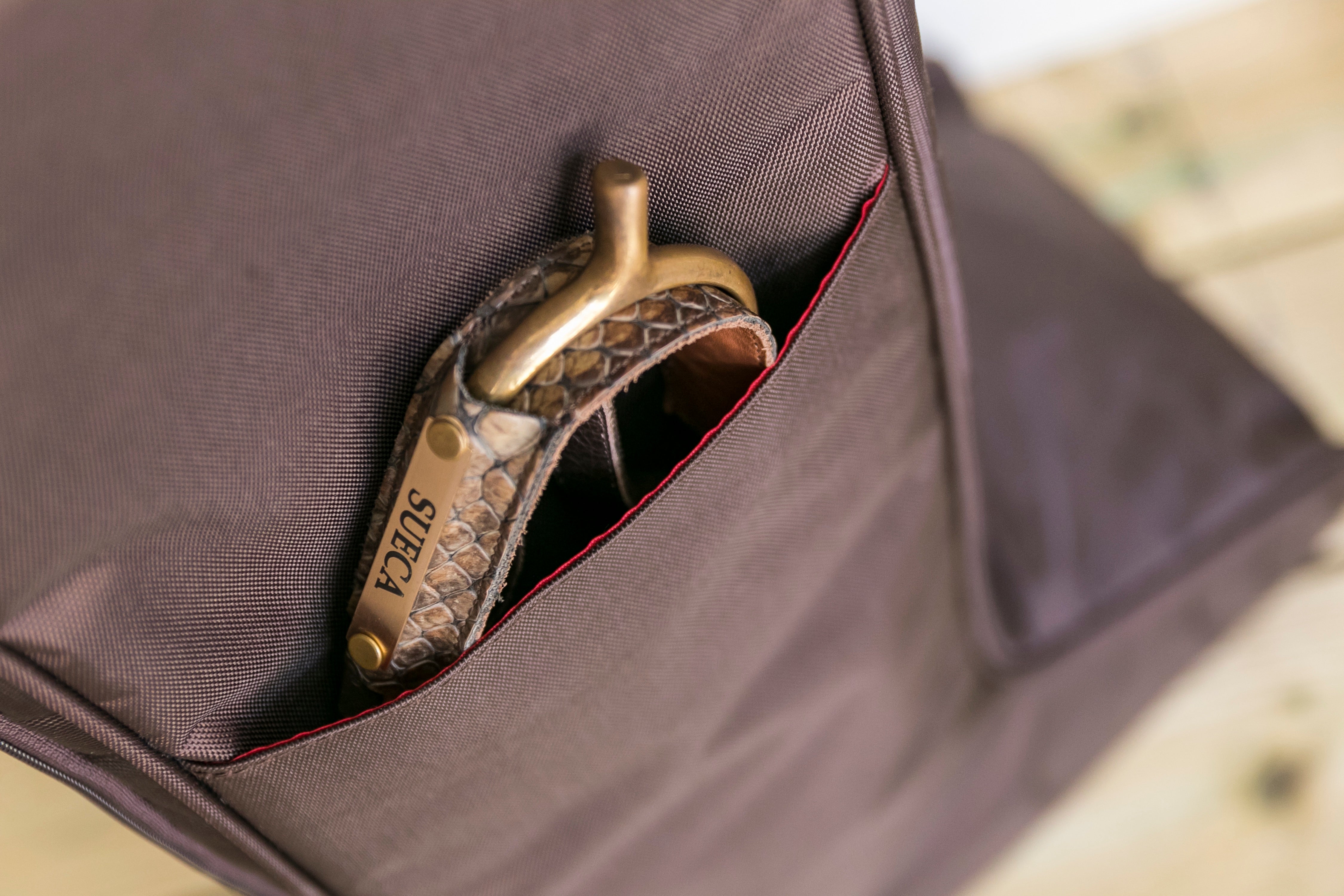 Boot Bag Coffee Brown