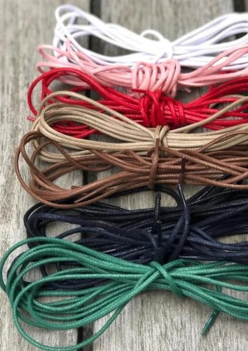 Amazona Sueca Long Bootlaces Waxed Cotton 240 brown