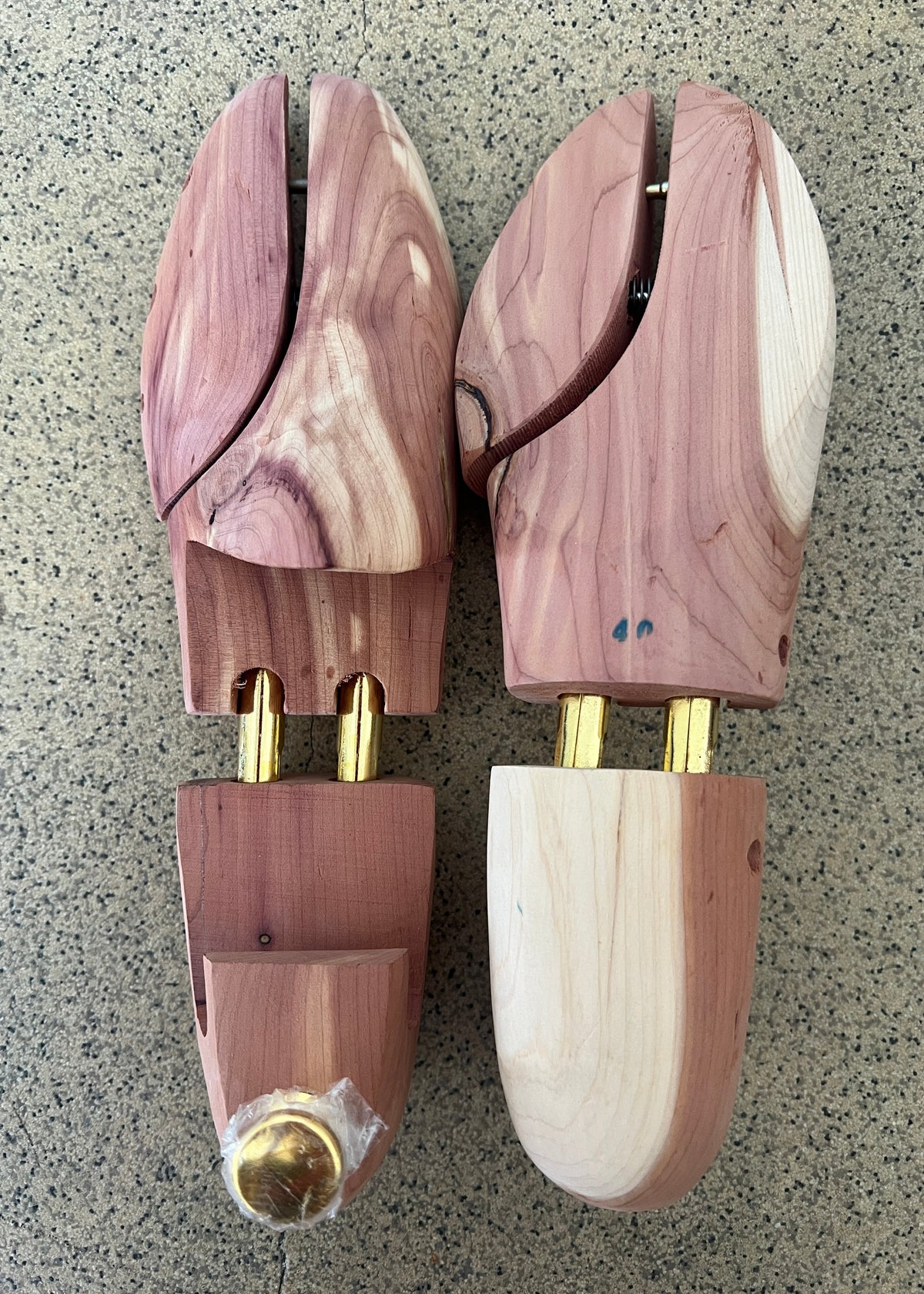 Shoe Block Cedar Wood