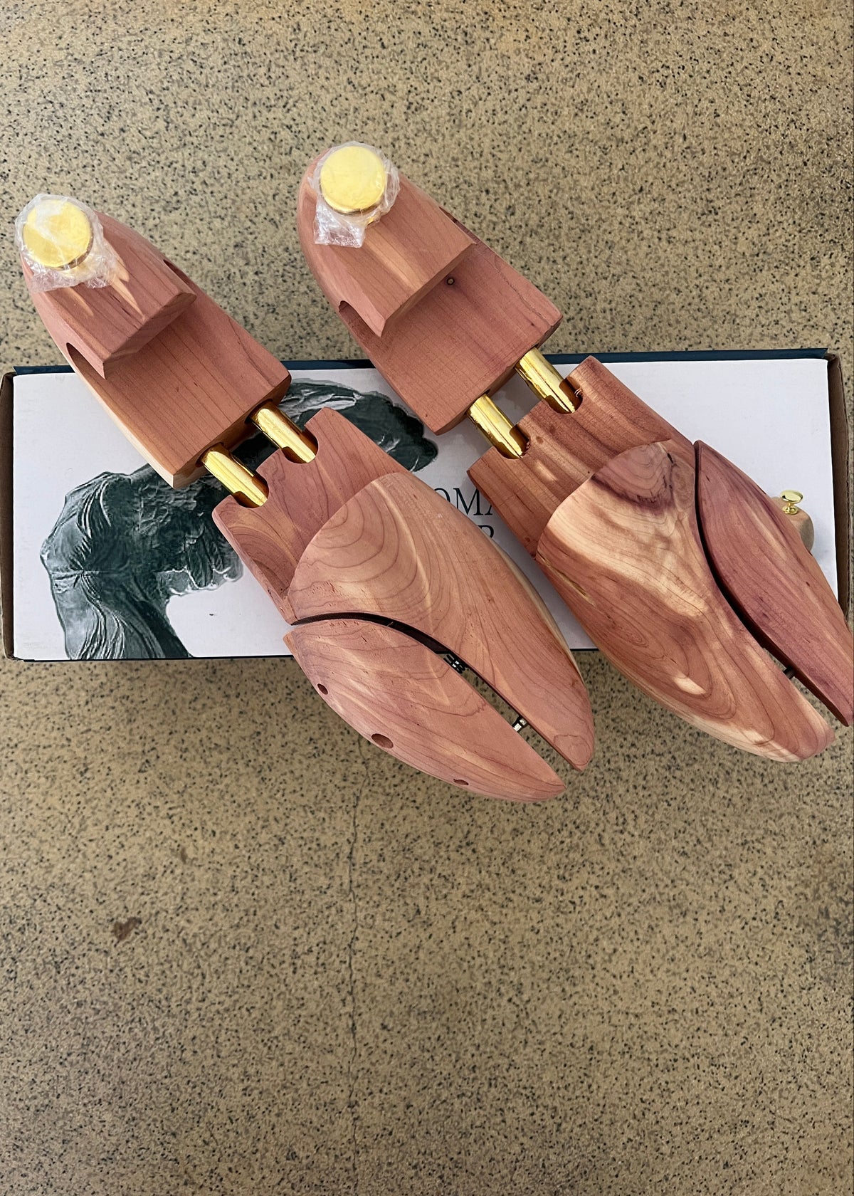 Shoe Block Cedar Wood