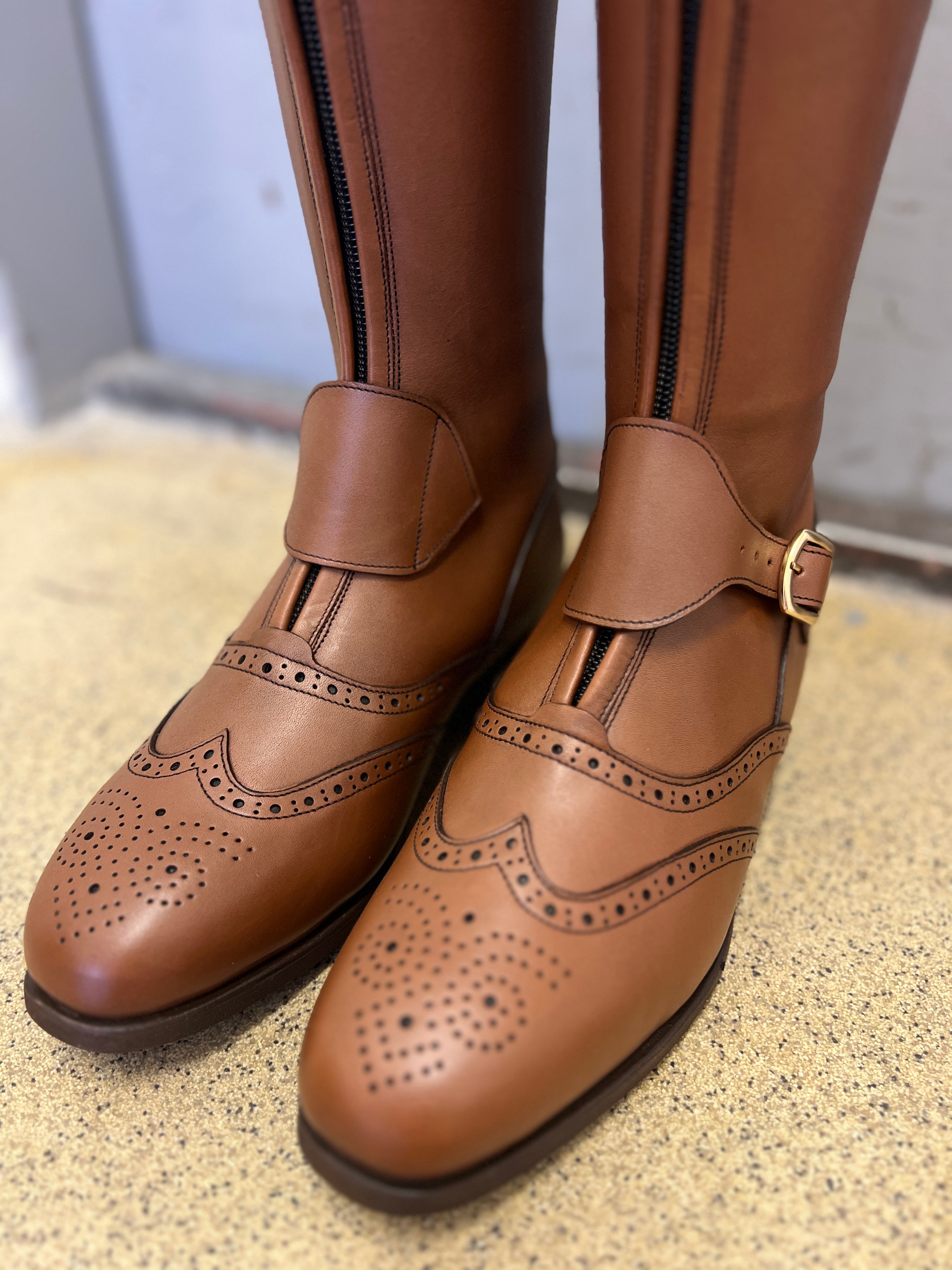 Polo - Medium Brown - Size 40/35-36/47