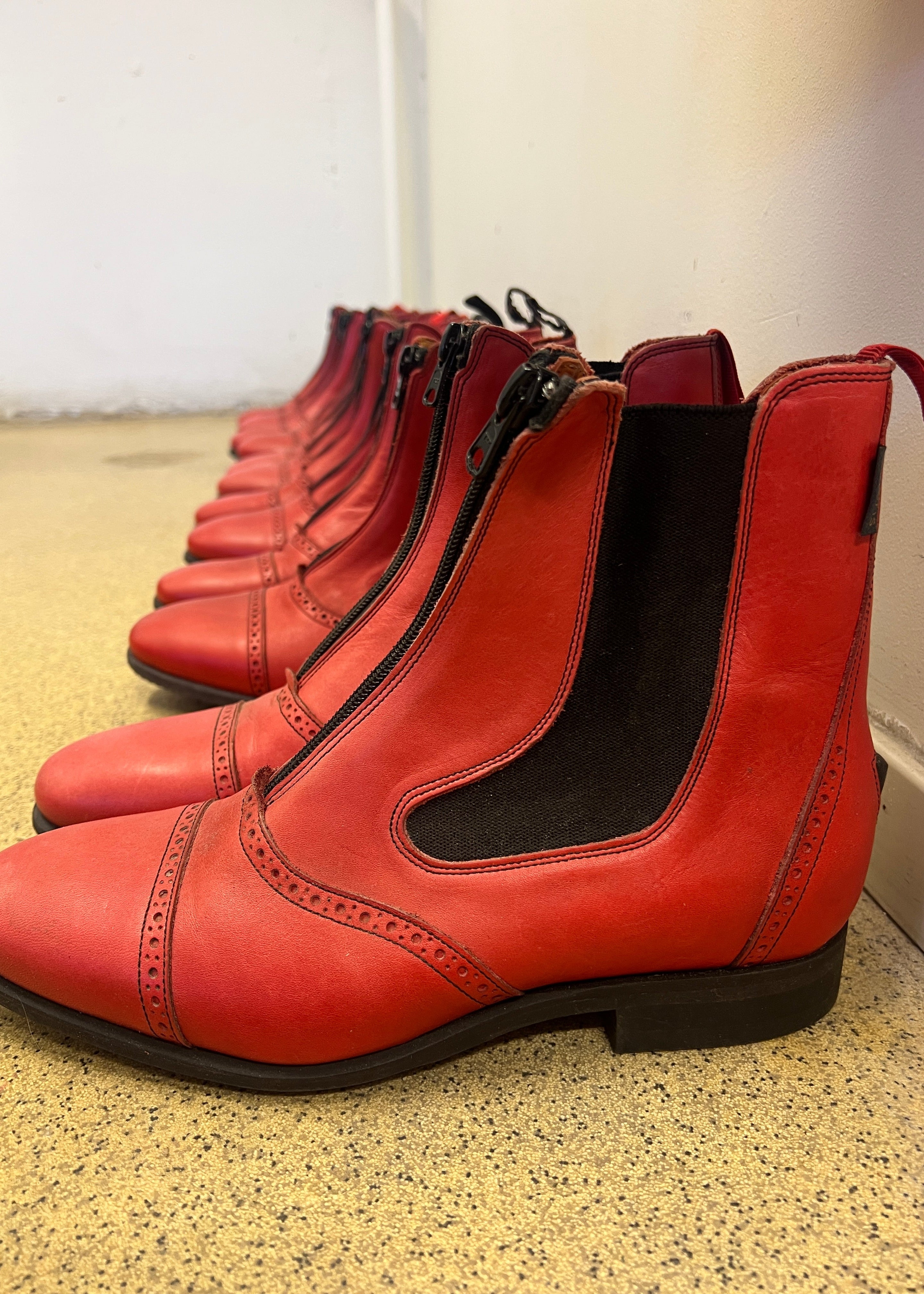 Mistral | Red Leather | Size 35-39