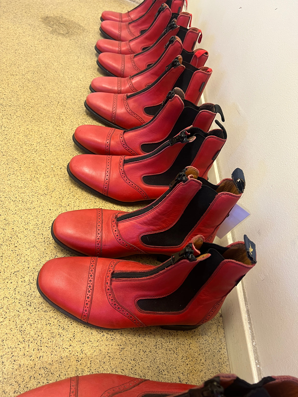 Mistral | Red Leather | Size 35-39