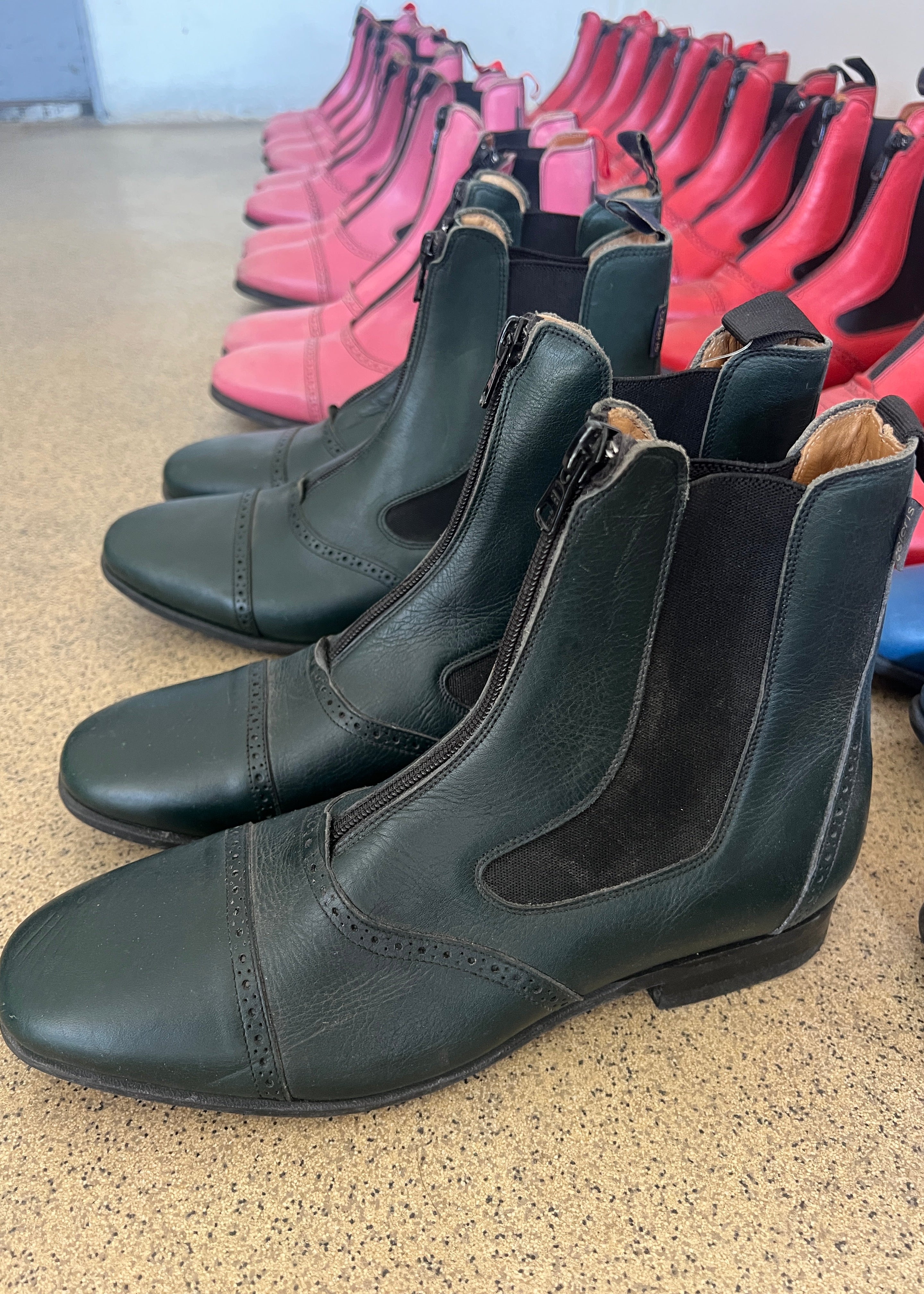 Mistral | Green Leather | Size 43 & 44