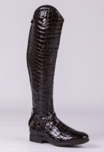 Gaya - Brown croco gloss - Size 38/35/47