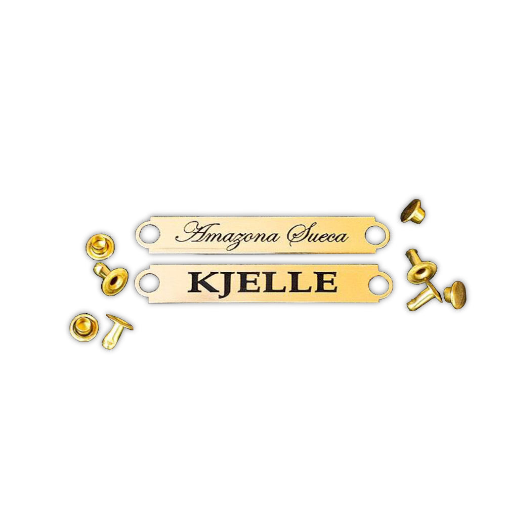 Engraved Name Plate for Accessories
