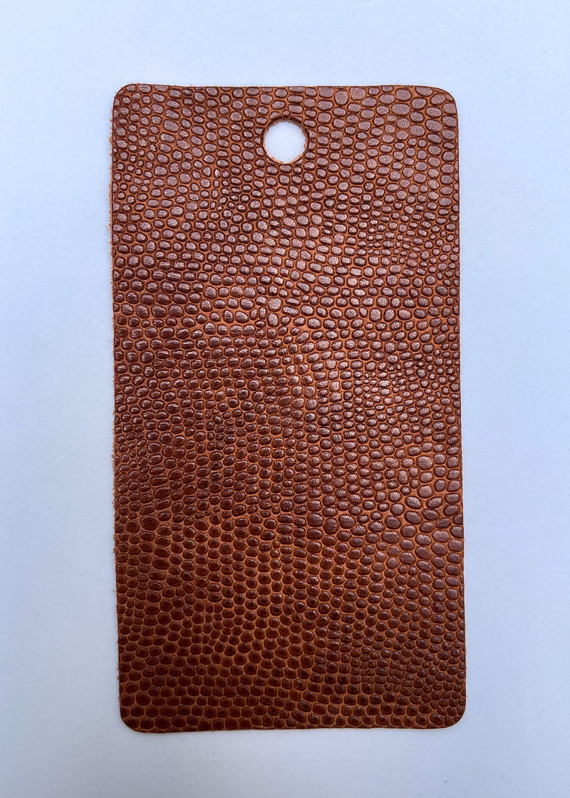 Medium Brown Embossed