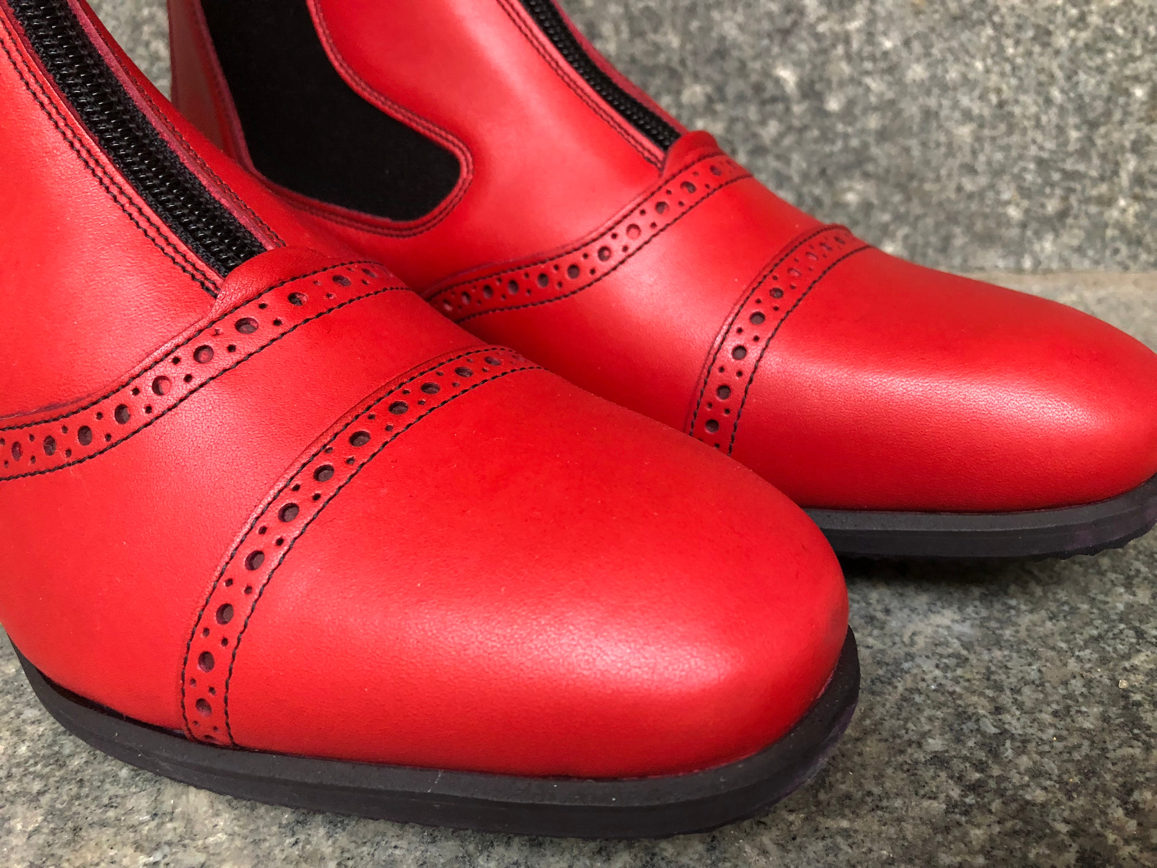 Demo boots - MISTRAL Red Leather