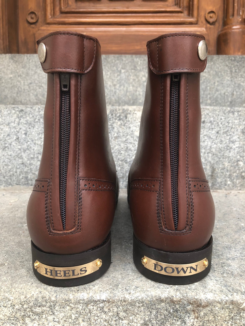 HEELS DOWN - Engraved Nameplates For Boots