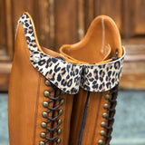 Leopard Suede