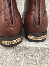 HEELS DOWN - Engraved Nameplates For Boots