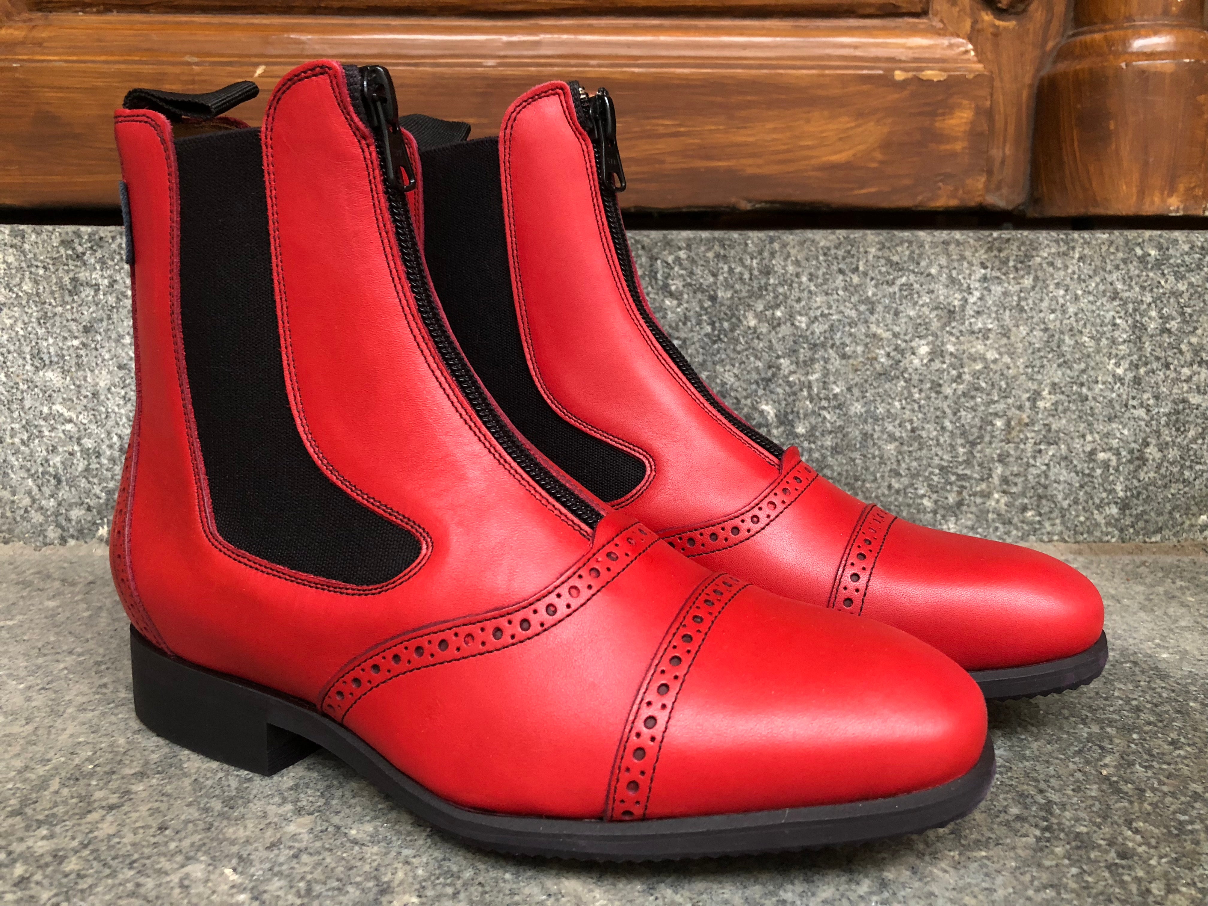 Demo boots - MISTRAL Red Leather
